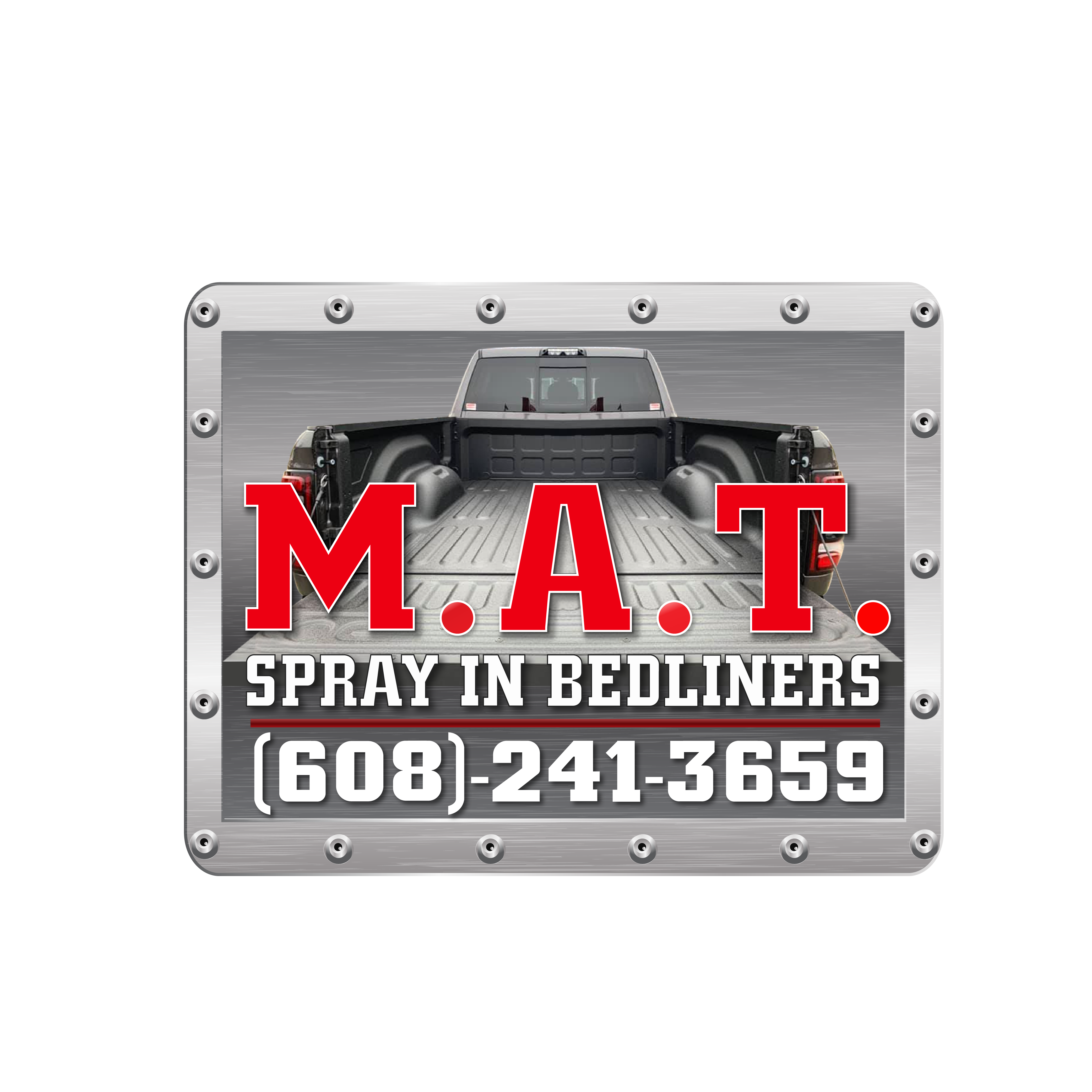 M.A.T. Spray on Bedliner - Truck Beds - Madison Auto Trim, Inc.