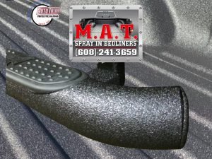 Protect your truck with Madison Auto Trim’s high-quality M.A.T. Spray on Coatings. Durable, non-slip, and rust resistant. Your truck deserves the best!